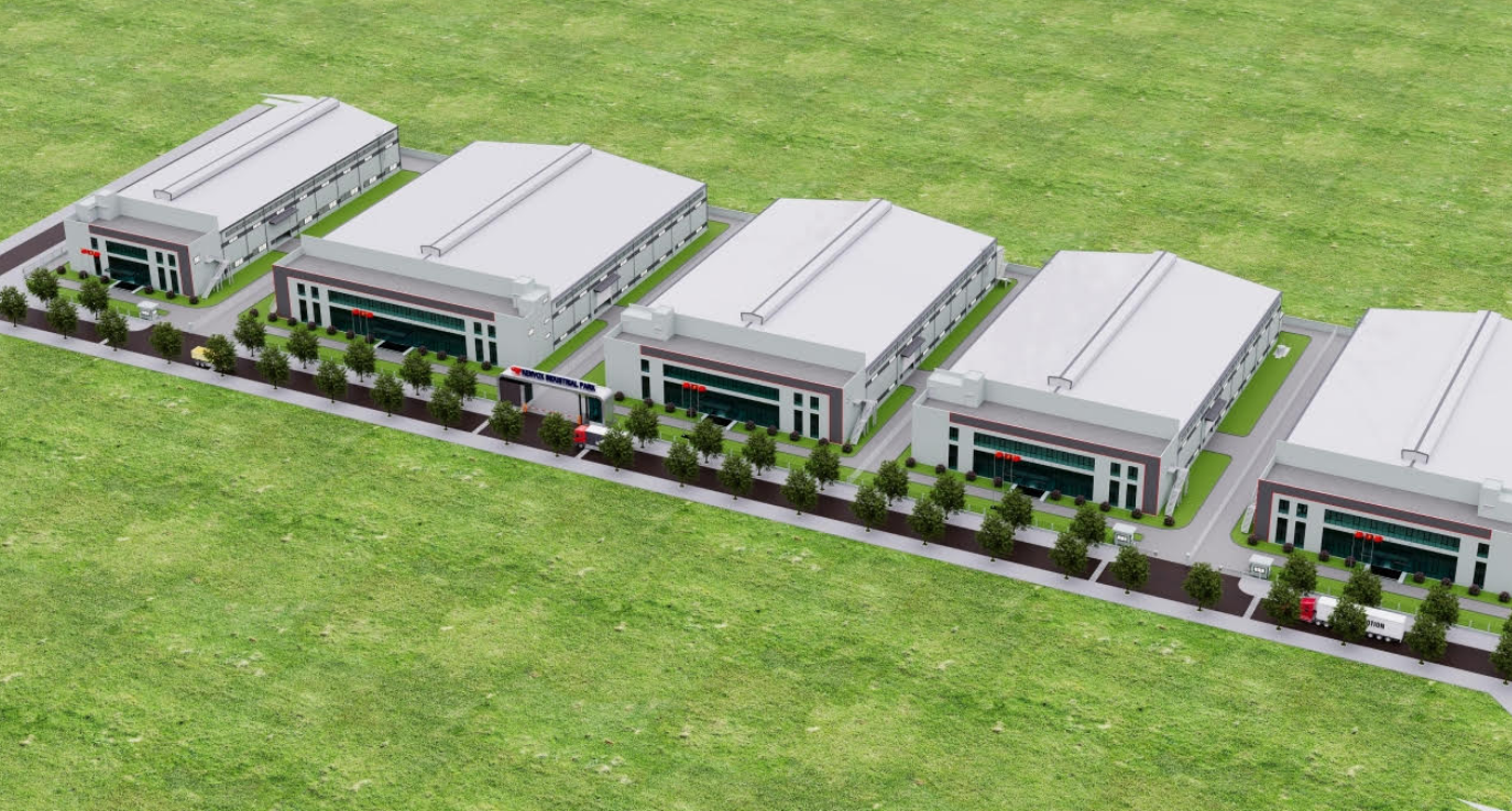 rendering of kenvox manufacturing plant in Vietnam