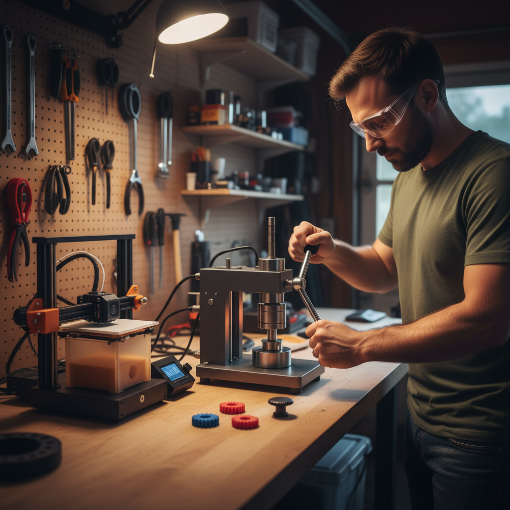 DIY plastic injection molding at home