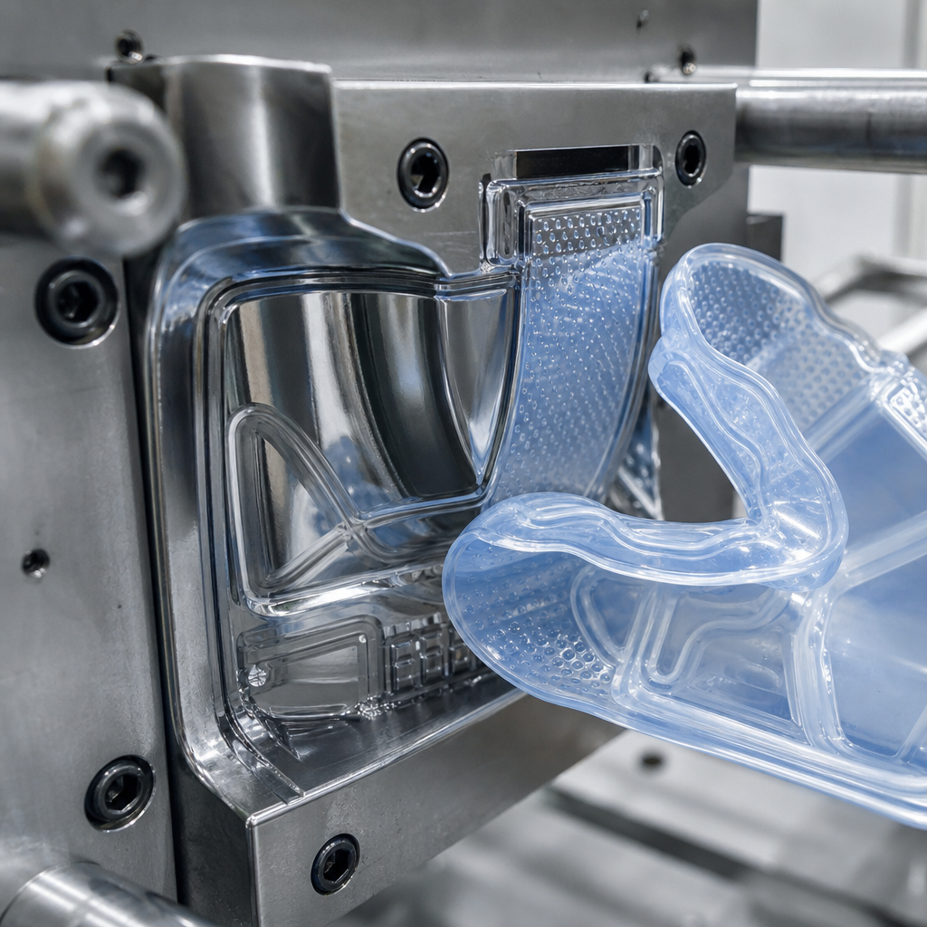 Silicone injection mold design factors and precision steel tooling
