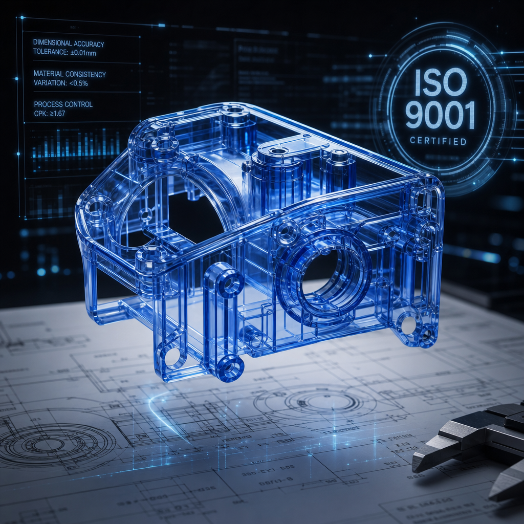 High-precision plastic injection molding quality standards and manufacturing excellence