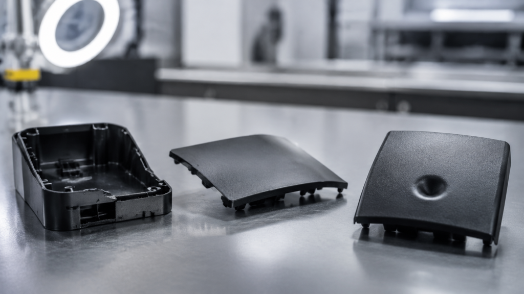 Common injection molding defects short shots warping sink marks on plastic parts