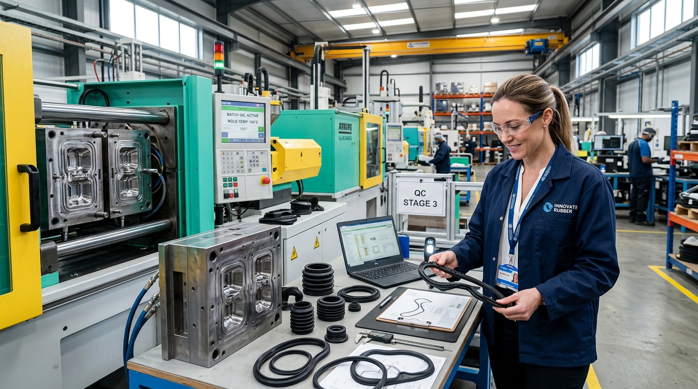 Advantages of rubber molding in manufacturing