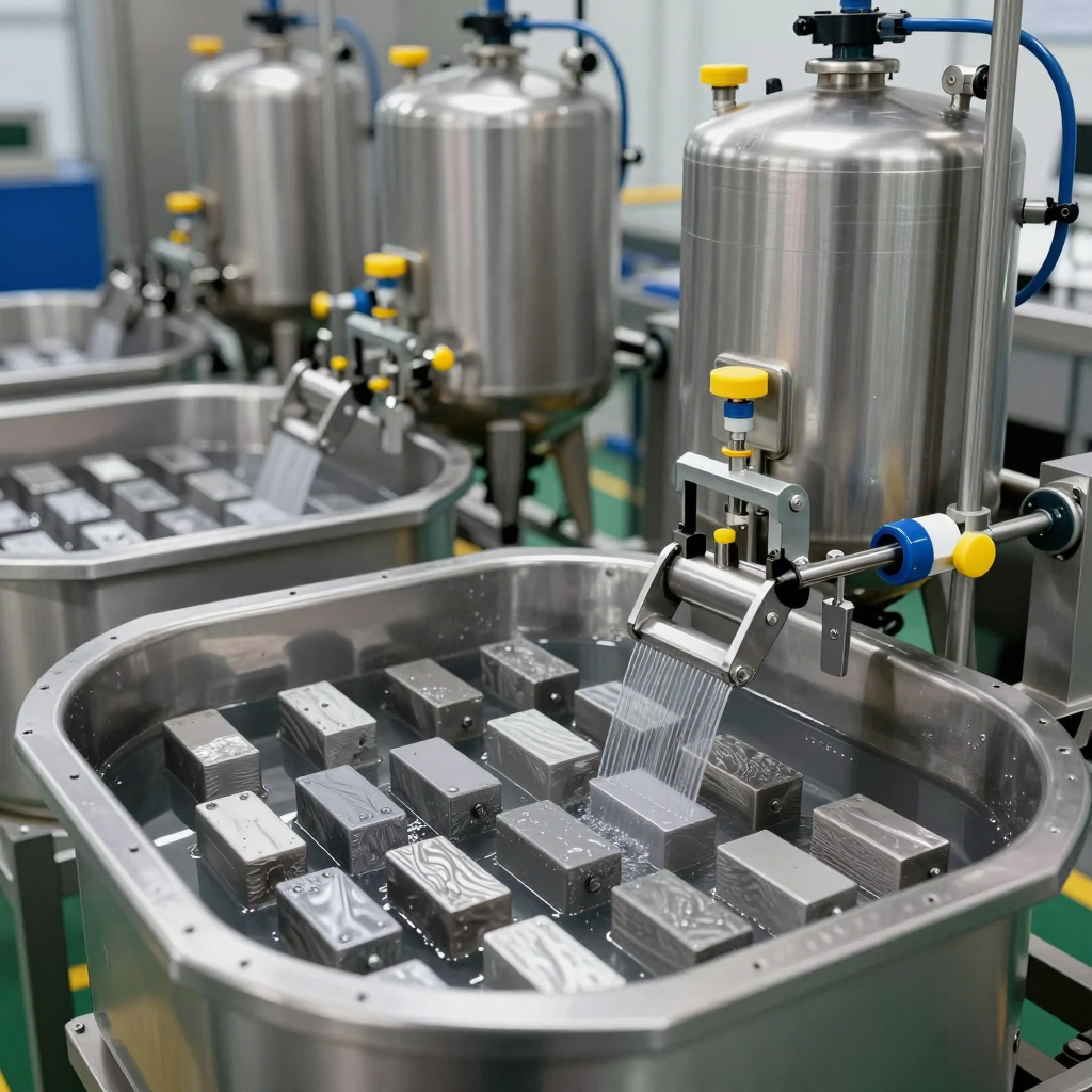 Electroplating process disadvantages with chemical baths and manufacturing workflow