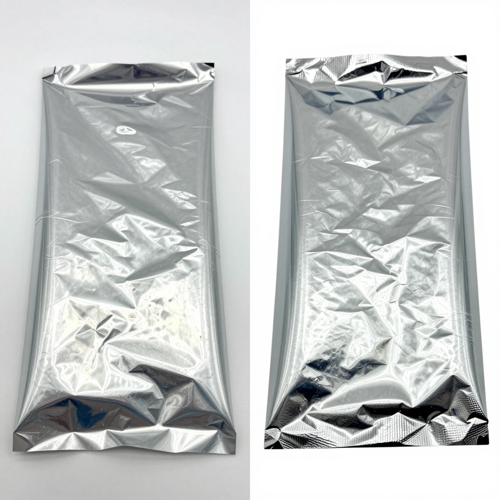 Comparison between vacuum metalizing and chrome plating finishes on industrial product parts
