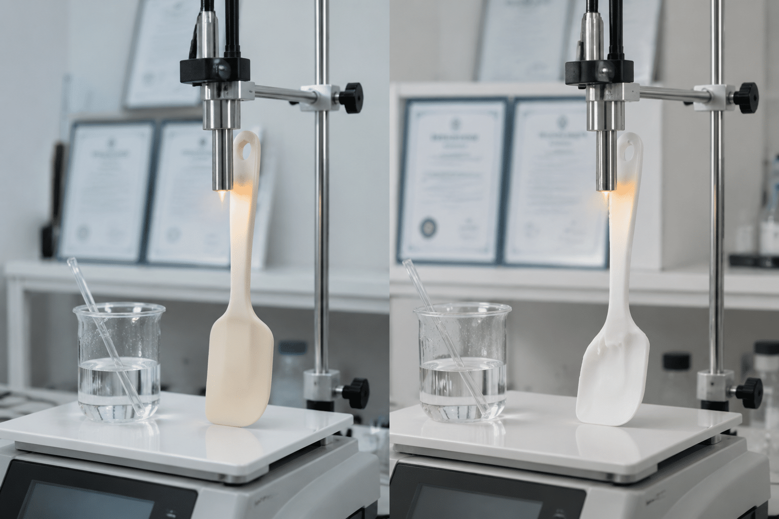 Silicone vs plastic heat resistance comparison for food-contact applications