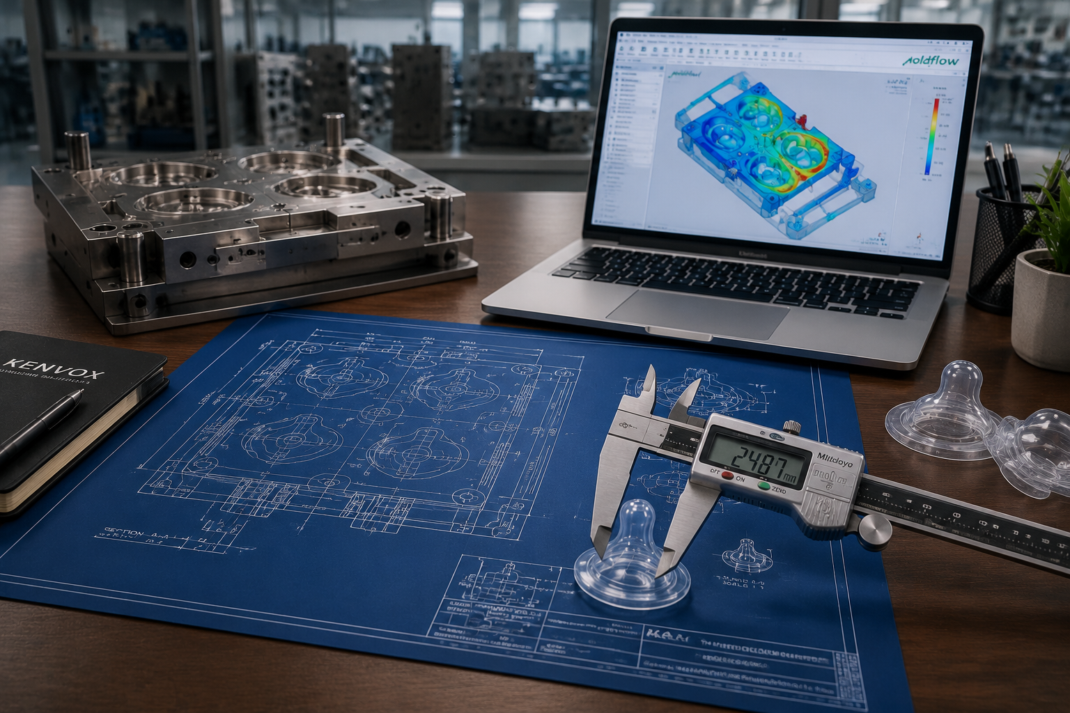 Cost breakdown and engineering analysis for custom liquid silicone injection tooling