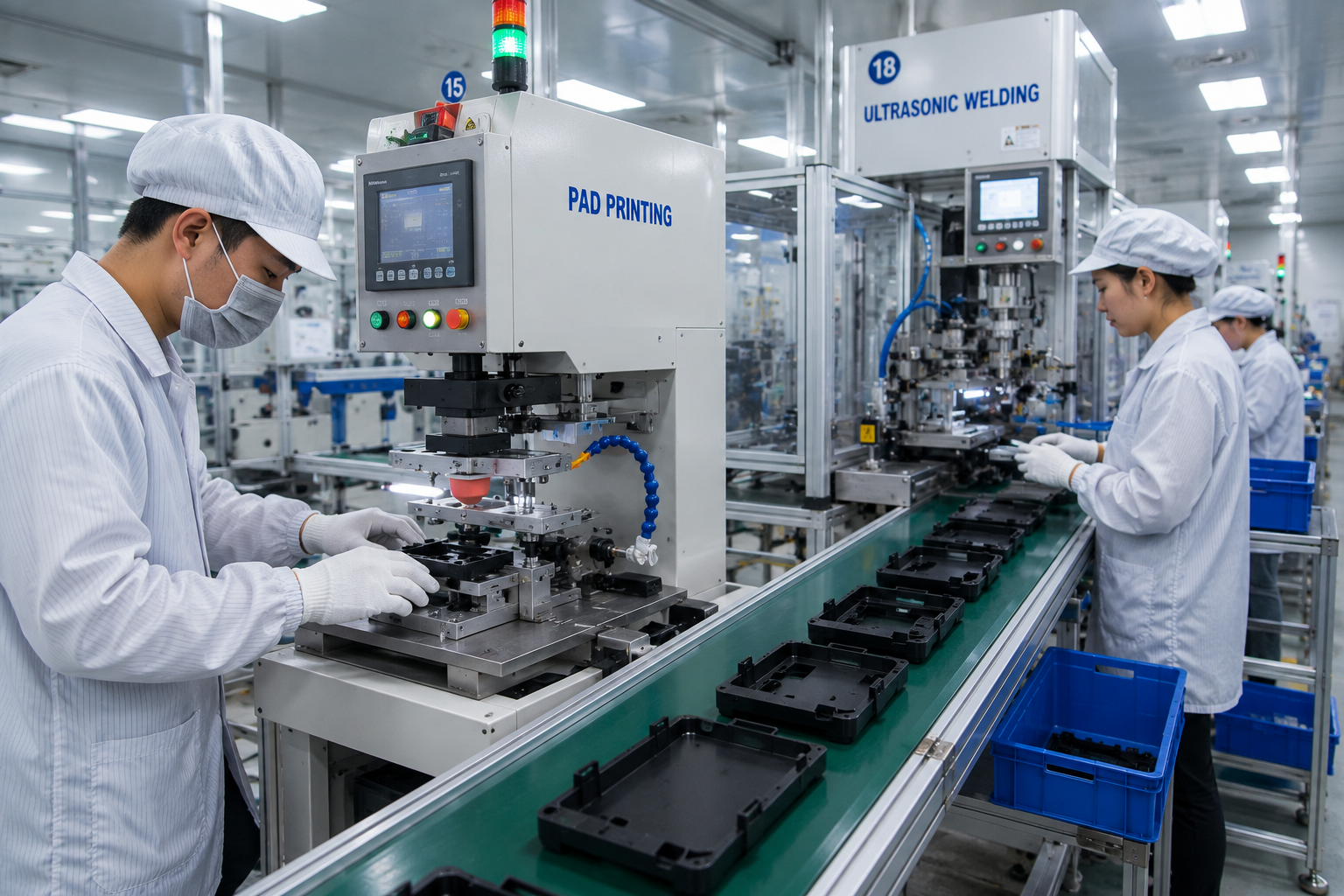 Secondary operations and plastic assembly lines Vietnam