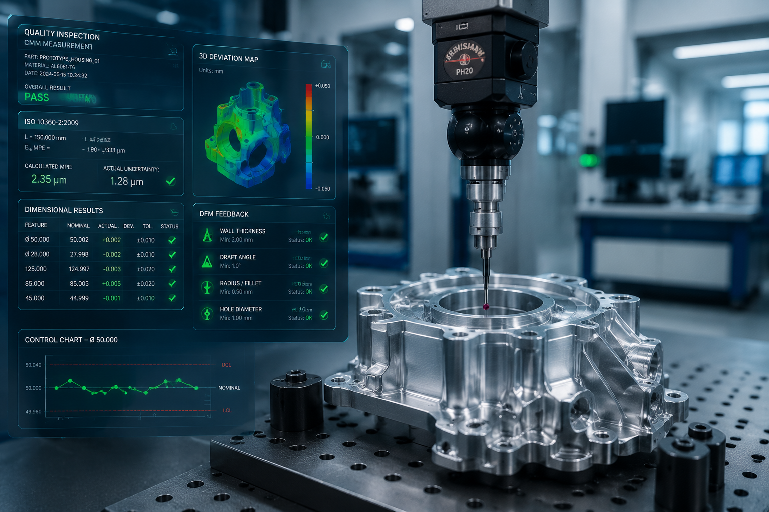 Rapid Prototyping Vendor Selection Methodology and Quality Control