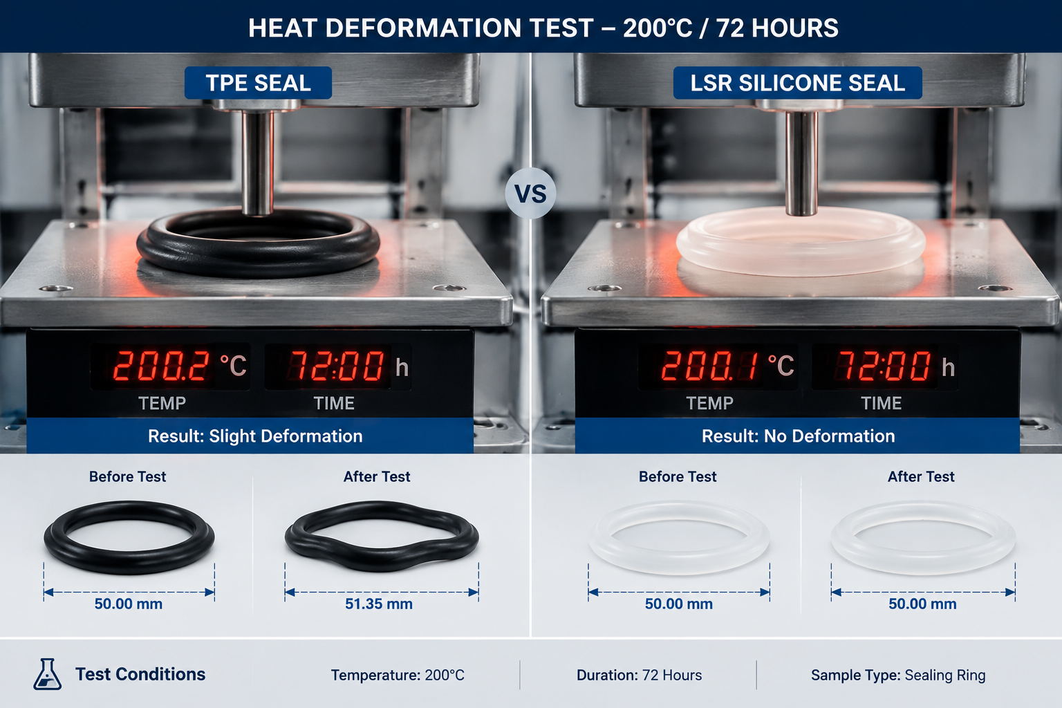 tpe vs lsr silicone comparison