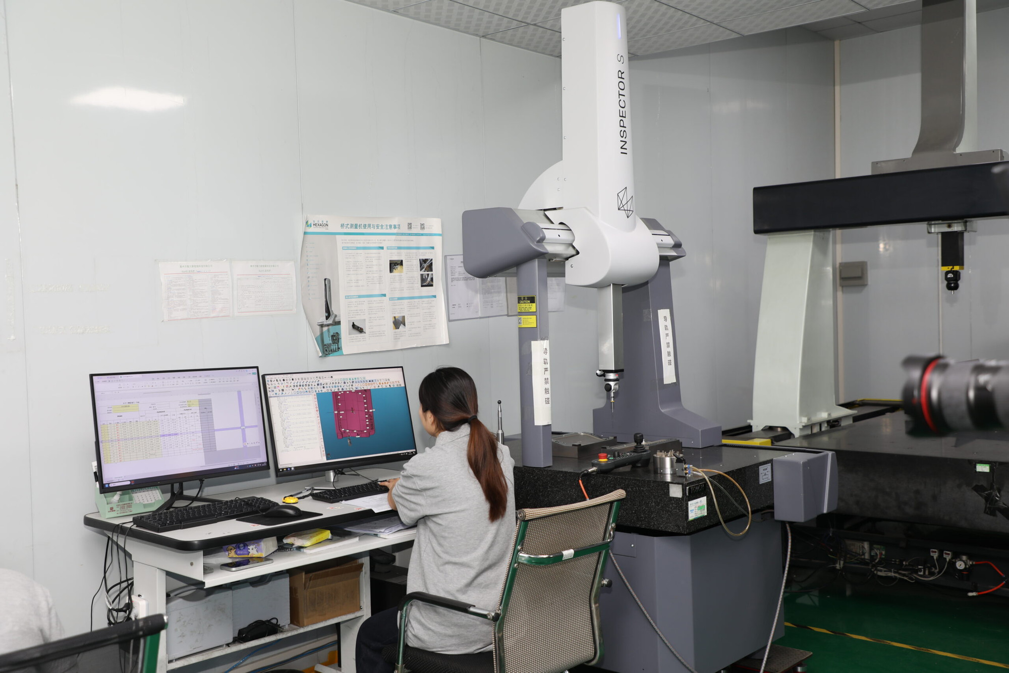 Kenvox engineer performing precision mold tooling inspection for quality assurance