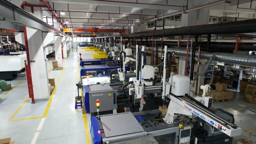 contract manufacturing in china industrial injection molding and turnkey assembly line