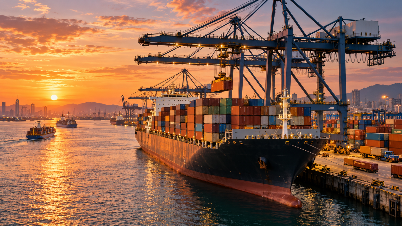 International sea freight and logistics affecting injection molding delivery timelines